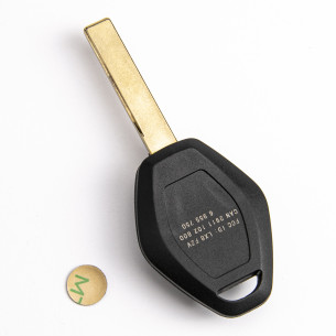 BMW Car Key 433Mhz with 3 Buttons and Electronics