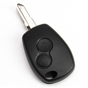 Car Key Shell With 2 Buttons for Dacia / Renault / Opel