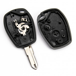 Car Key Shell With 2 Buttons for Dacia / Renault / Opel