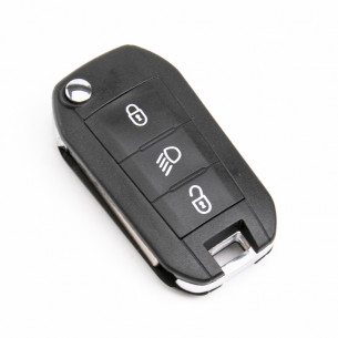 Car Key Shell With 3 Buttons for Peugeot / Citroen