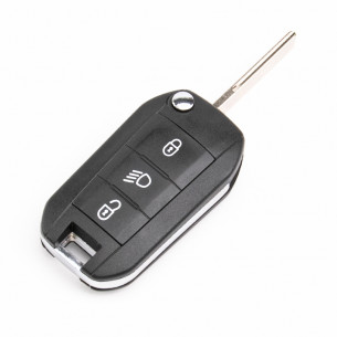 Car Key Shell With 3 Buttons for Peugeot / Citroen