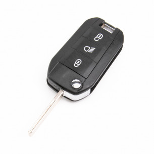 Car Key Shell With 3 Buttons for Peugeot / Citroen