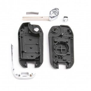 Car Key Shell With 3 Buttons for Peugeot / Citroen