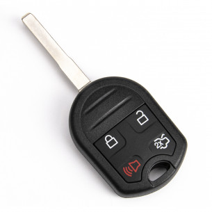 Car Key Shell With 4 Buttons for Ford