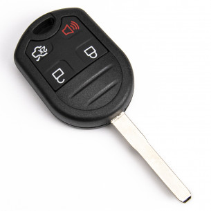 Car Key Shell With 4 Buttons for Ford