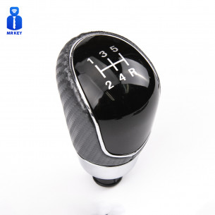 Carbon Leather Gear Shift Stick Knob 5-Speed For Ford