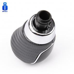 Carbon Leather Gear Shift Stick Knob 5-Speed For Ford