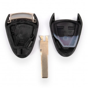 Carcasă cheie pentru Porsche 911 Boxster Cayman cu 2 Butoane - Aftermarket