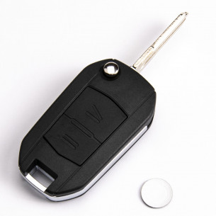 Carcasa cheii Kit Di Conversie pentru Opel cu 2 butoane