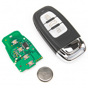 Cheie Cheie Telecomandă pentru Audi A4 Q5 A5 A6 PCF7945 433Mhz 8T0959754 HU66