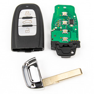 Cheie Cheie Telecomandă pentru Audi A4 Q5 A5 A6 PCF7945 433Mhz 8T0959754 HU66