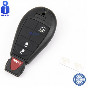 Cheie cu telecomandă 3714555J60 cu electronică pentru Chrysler/ Dodge