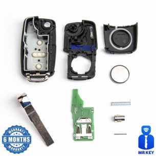 VW Cheie de mașină 5K0837202AD 434Mhz ID48 - Aftermarket