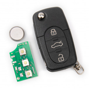 Cheie Telecomandă pentru Audi A2 A4 8Z0837231D 433Mhz ID48 - Aftermarket