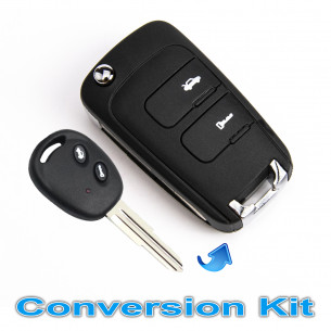 Chevrolet Key Cover Conversion Kit With 2 Buttons