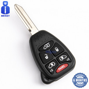 Chrysler Car Key Cover with 6 Buttons