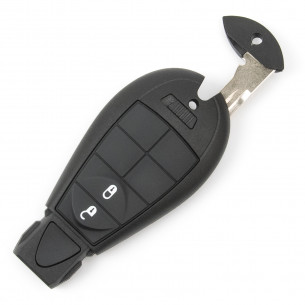 Chrysler Dodge Jeep Key Case with 2 Buttons - Aftermarket