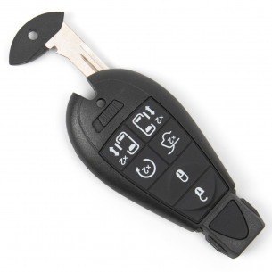 Chrysler Dodge Jeep Key Case with 6 Buttons - Aftermarket