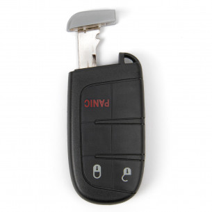 Chrysler Jeep Dodge Fiat Key Case with 3 Buttons - Aftermarket