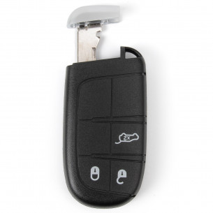 Chrysler Jeep Dodge Fiat Key Case with 3 Buttons - Aftermarket