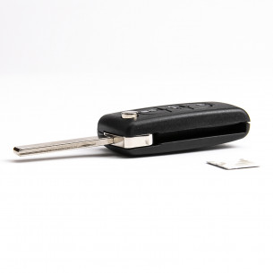 Citroen Remote Flip Car Key 433Mhz with 3 Buttons and Electronics