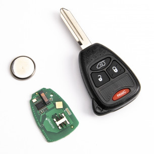 Clé de télécommande pour Chrysler 300C 300M PT Cruiser 433MHz