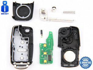 VW Clé de voiture avec électronique 434MHz