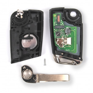 Clé Télécommande pour VW Golf 5G0959752BB 433Mhz HU66 - Aftermarket