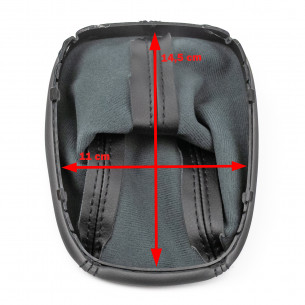 Cuffia Pomello Leva Del Cambio Marce per Opel Corsa D - Aftermarket