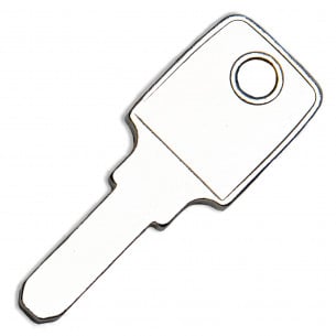 Cyber Lock Meroni Sleutel voor Dakkoffer Bureau Locker WA001-WA1000 x2