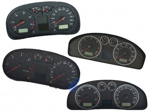 Display Ecran LCD VW Audi pentru Vitezometru de bord - Aftermarket