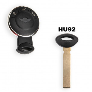 Emergency Key Blade HU92 for MINI Cooper Countryman Clubman - Aftermarket