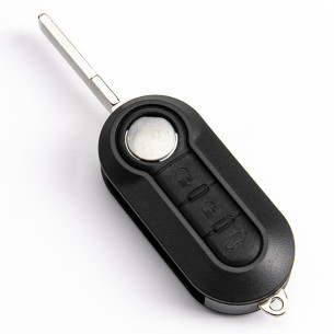 Fiat 500 Doblo Fiorino Punto 500L Bravo Ducato Key Cover 3 Buttons