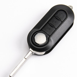 Fiat 500 Doblo Fiorino Punto 500L Bravo Ducato Key Cover 3 Buttons