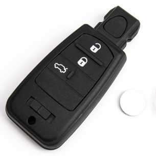 Fiat Flip Key Cover with 3 Buttons