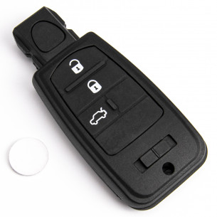 Fiat Flip Key Cover with 3 Buttons