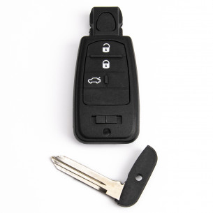 Fiat Flip Key Cover with 3 Buttons