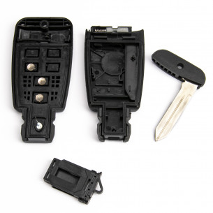 Fiat Flip Key Cover with 3 Buttons