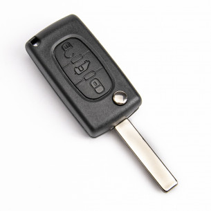 Flip Key Cover With 3 Buttons for Fiat Citroen Peugeot