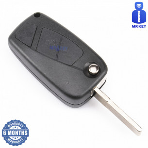 Fiat Flip Key Housing With 2 Buttons