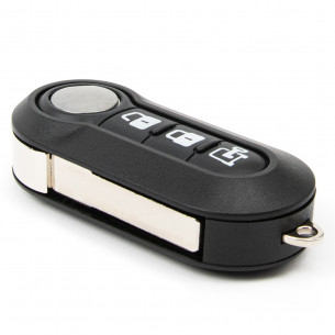 Fiat Peugeot Citroen Opel Flip Key Cover With 3 Buttons - Aftermarket