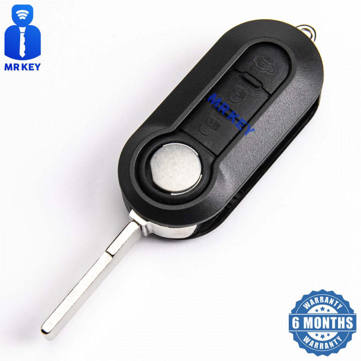 Fiat Remote Flip Car Key 71752197 with Electronics