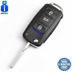 Flip Car Key VW 5K0837202AD with Electronics