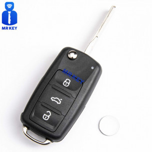 Flip Car Key VW 5K0837202AD with Electronics