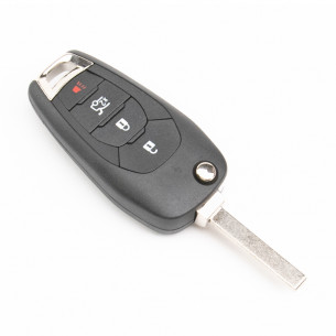 Flip Key Cover With 4 Buttons for Chevrolet