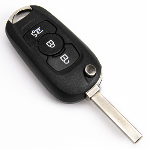 Opel Flip Key Housing With 3 Buttons