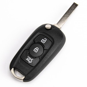 Opel Flip Key Housing With 3 Buttons