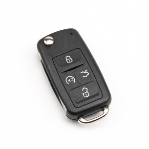 Flip Key Shell For VW With 4 Buttons