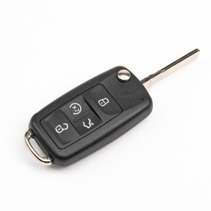 Flip Key Shell For VW With 4 Buttons