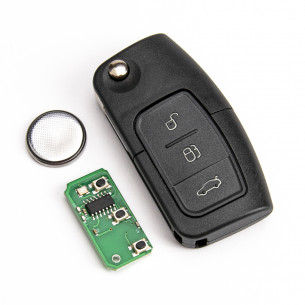 Ford B-Max C-Max Fiesta Clé Télécommande 1337641 433Mhz 4D ID63 80bit